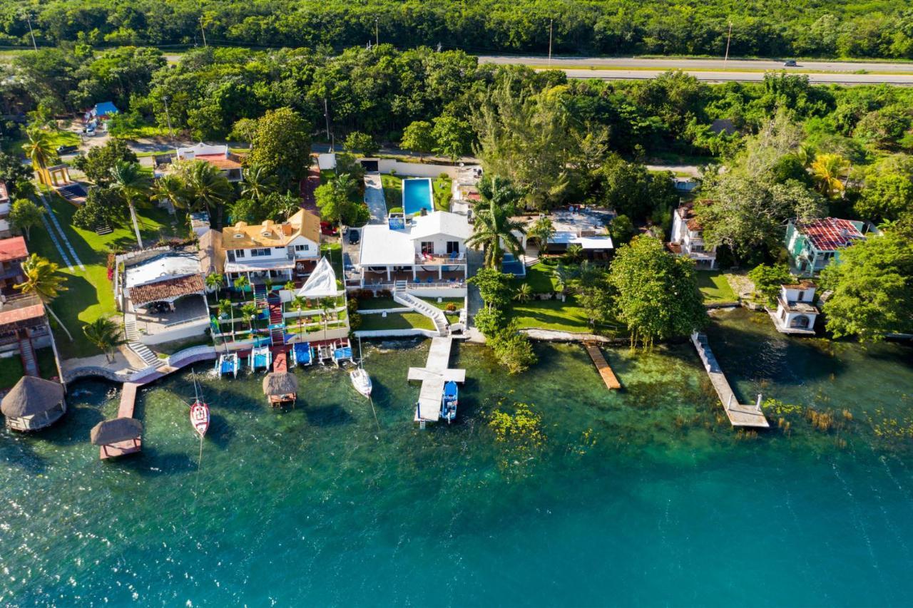 Casa Sol Y Luna Bacalar Acomodação com café da manhã Exterior foto