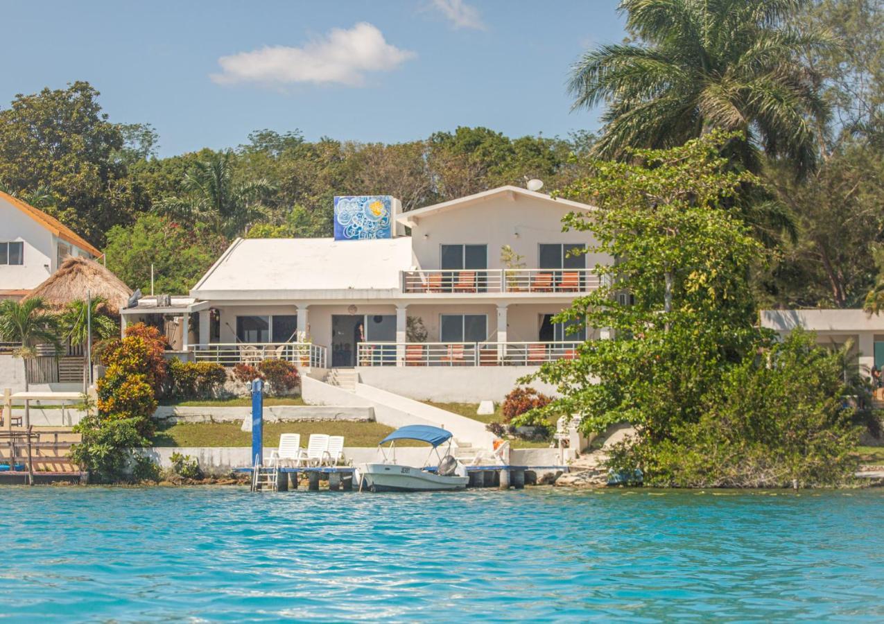 Casa Sol Y Luna Bacalar Acomodação com café da manhã Exterior foto