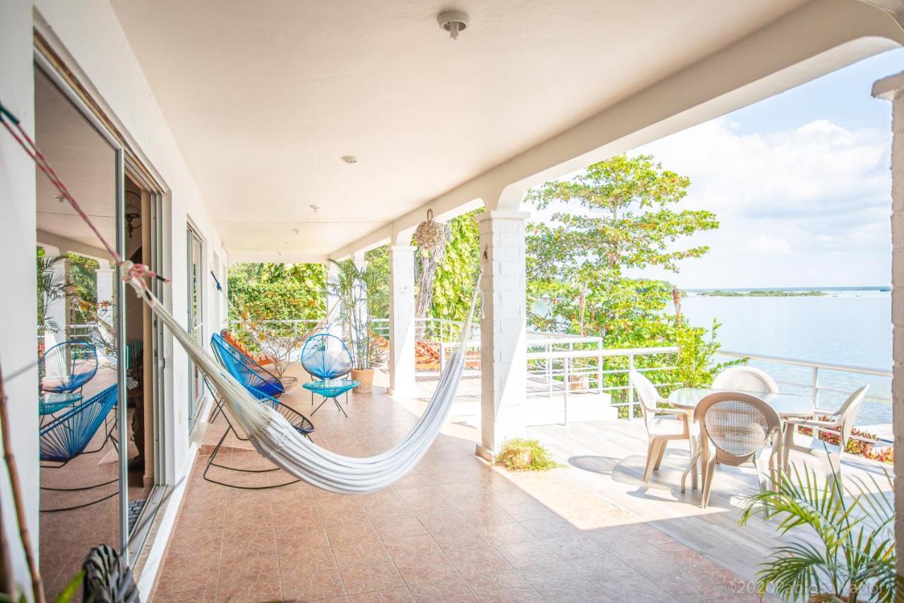 Casa Sol Y Luna Bacalar Acomodação com café da manhã Exterior foto