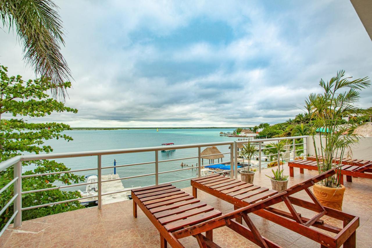 Casa Sol Y Luna Bacalar Acomodação com café da manhã Exterior foto