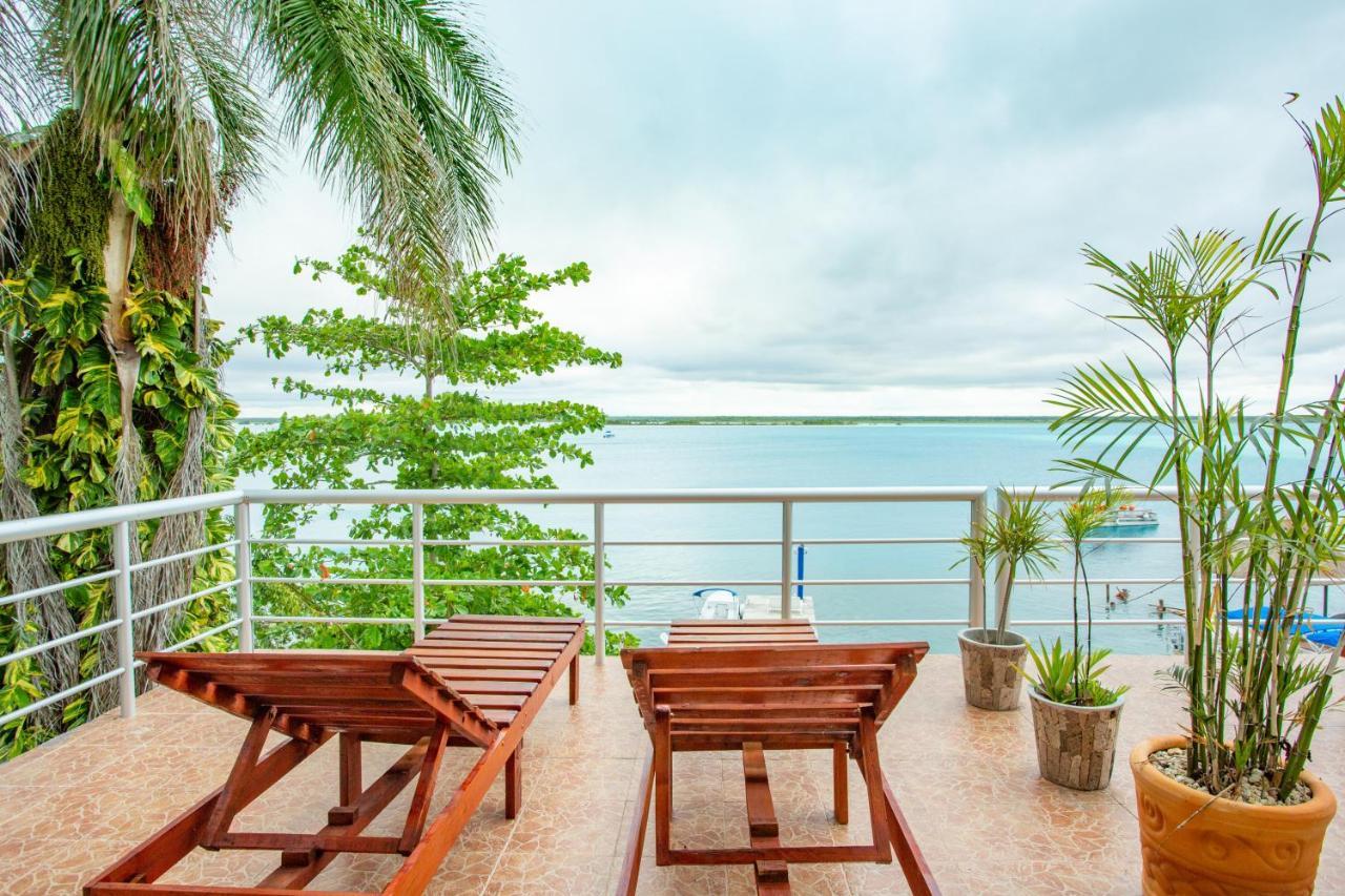 Casa Sol Y Luna Bacalar Acomodação com café da manhã Exterior foto