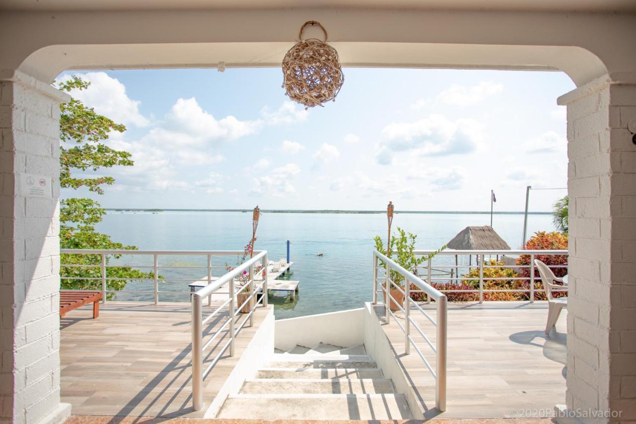Casa Sol Y Luna Bacalar Acomodação com café da manhã Exterior foto